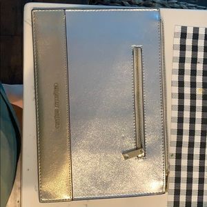 •brand new• Silver and gold clutch